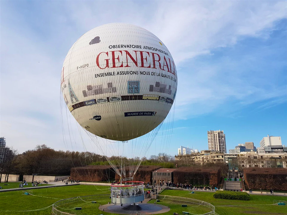 Generali Balloon Flight Over Paris